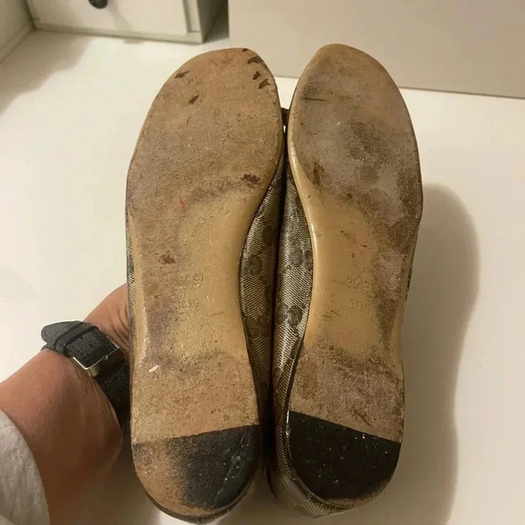 GUCCI GG WOMEN'S BROWN LUXURY LEATHER BAMBOO BIT Tassal no rips or tear. - Picture 9 of 16